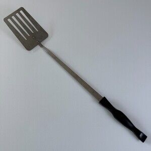 Vintage CUTCO Long-Handled Slotted Turner Spatula, BBQ Grill Griddle Made in USA